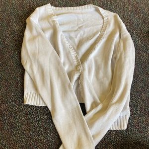 White sweater